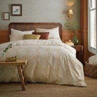 William Morris At Home Marigold Honey 100% Cotton Percale Duvet Cover Set