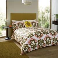 Orla Kiely Buttercup 100% Cotton Duvet Cover Set