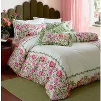 Cath Kidston Dolly Rose Duvet Set, Double, Sage