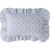 Cath Kidston Ticking Stripe Filled Cushion 30cm x 50cm Blue