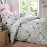 Cath Kidston Pembroke Rose Duvet Cover Bedding Set White