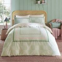 Cath Kidston Archive Book In Pistachio - Kingsize 100% Cotton