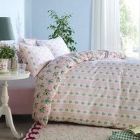 Cath Kidston Lily Of The Valley in Soft Pink 100% Cotton (Double (200cm x 200cm))