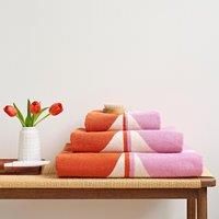 Orla Kiely Bathroom Towel Stem Bloom Duo Blush - Bath Towel, 70x125cm