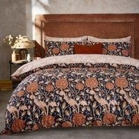 William Morris At Home Wild Tulip 100% Cotton Sateen Duvet Cover Set