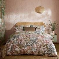 Graham & Brown Jardin Botanico Duvet Set, Double, Soft Sage