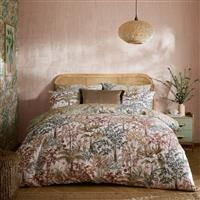 Graham & Brown Jardin Botanico Duvet Set, King, Soft Sage