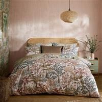 Graham & Brown Jardin Botanico Duvet Set, Super King, Soft Sage