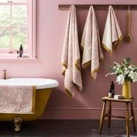 William Morris At Home Strawberry Thief 100% Cotton Towel Collection