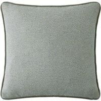 Laura Ashley Milbourne Herringbone 45cmx45cm Filled Cushion Grey Sage