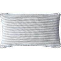 Laura Ashley Cornish Chenille Stripe 30cmx50cm Filled Cushion Slate Blue