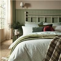 Laura Ashley Sweet Alyssum Duvet Set, Single, Sage