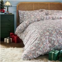 Cath Kidston Polar Ditsy 100% Cotton Duvet Cover Set In Icy Blue (Super King (260cm x 220cm))