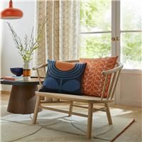 Orla Kiely Striped Tulip Cushion – Indigo - 45cm x 45cm