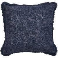William Morris At Home Marigold 50cmx50cm Filled Cushion Prussian Blue