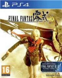 Final Fantasy Type-0 HD (PlayStation 4) LIMITED EDITION STEELBOOK NO GAME PS4