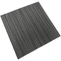 Mercury Tungsten Grey Carpet Tiles 500 x 500mm 20 Pack (793KC)