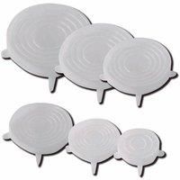 Silicone Bowl Lids - Pack of 6