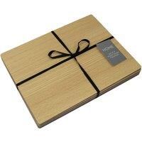 Alfred Franks & Bartlett Wood Veneer Placemats - Set of 4