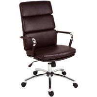 Teknik Office Deco Executive Chair Faux Leather, Brown