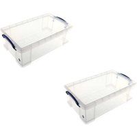 Really Useful Storage Box 12 Litre Pack of 2, none