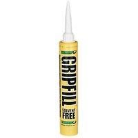 Instant Grab Adhesive Gripfill Solvent Free No Nails Gap Filler Evo-Stik 350ml