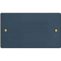 Varilight 2-Gang Blanking Plate Midnight Blue (191YT)