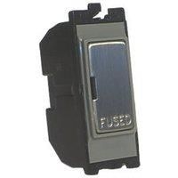 Varilight Steel 13 Amp Fuse Holder Module