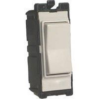 Varilight White PowerGrid Modules Dimmers, Switches, Intermediates, Fuses & More