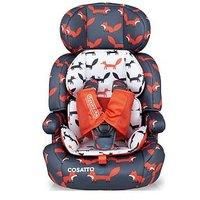 Cosatto Zoomi Booster Car Seat Group 1/2/3 Charcoal Mister Fox 9 months - 12 yrs
