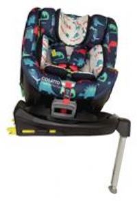 New Cosatto RAC Come and Go Rotate i size Car Seat D is For Dino birth to 4 year