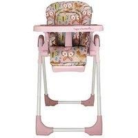 Cosatto Noodle 0+ Highchair - Compact, Height Adjustable, Foldable, Easy Clean, from Birth to 15kg (Flutterby Butterfly)