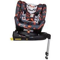 Cosatto All in All Rotate i-Size Car Seat from Birth 0-12 Years, ISOFIX, ERF, Anti Escape (Charcoal Mister Fox)