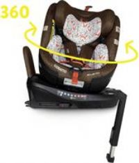 Cosatto All in All Ultra Car Seat 360° Swivel Spin All Stage iSize - Group 0+123, 0-36kg, 0-12 Years, 40-150cm, ISOFIX, ERF, R129 Compliant, Anti Escape (Foxford Hall)