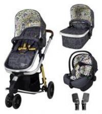 New Cosatto giggle 3 in 1 in Nature Trail with Carrycot i size Car seat & pvc