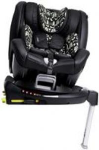 Cosatto Come and Go Rotate i size car seat in Black Silhouette birth - 4 years