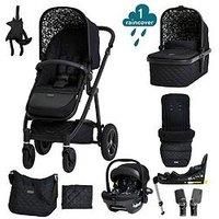 Cosatto Wow 2 travel system everything bundle in Silhouette