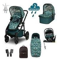 Cosatto Wow 3 Rotating Everything Bundle - From Birth Pram Pushchair Car Seat