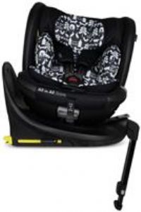 COSATTO All in All Extra i-Size 360° Spin Rotating Car Seat - 360° Swivel, Group 0+123, 0-36 kg, 0-12years, ISOFIX, ERF, Exclusive Anti-Escape System (Silhouette)