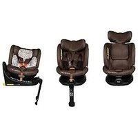 COSATTO All in All Extra i-Size 360° Spin Rotating Car Seat - 360° Swivel, Group 0+123, 0-36 kg, 0-12years, ISOFIX, ERF, Exclusive Anti-Escape System (Foxford Hall)
