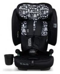 Cosatto On The Go Foldable Isofix Travel Car Seat Silhouette 15M-12YR  76-150cm