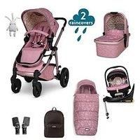 Cosatto Wow 3 Rotating i Size Everything bundle in Camille