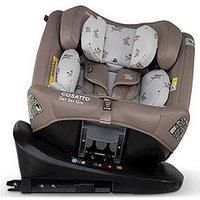 COSATTO Get Set GRO iSize Car Seat - 360° Rotating Swivel Spin - Group 0+123, 0-36 kg, 0-12years, ISOFIX, Top Tether, Extended Rear Facing, Exclusive Anti Escape System Included (Lollop)