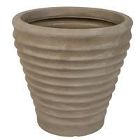 Strata 43cm Moroccan Planters Stone  Set of 2