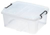 24L Storemaster Box with Lid - Clear