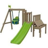 TP Toys Forest Toddler Multiplay Swing Set TP Toys  - Size: 131cm H X 224cm W X 252cm D