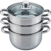 Stainless Steel Saucepan With Glass Lid - Kitchen Essential