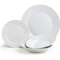 Sabichi 12pc White Day To Day Dinner Set