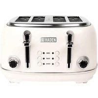 Haden Heritage 4 Slice Toaster White 2 Year Guarantee