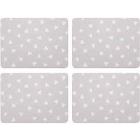 Sabichi Watercolour Hearts Placemats & Coasters